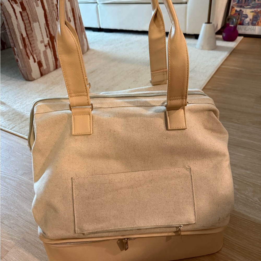 BEIS Beige Travel Bag
